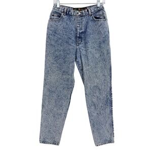 Vintage 90's Sasson High Rise Mom Jeans Acid Wash Size 24 See Measurements‎